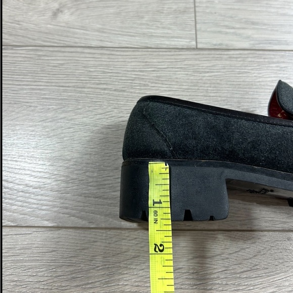 Salvatore Ferragamo Sport Horsebit logo Gray Fabric Loafers Preppy - Picture 14 of 16